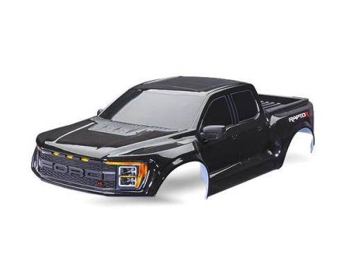 Traxxas TRX10112-BLK BODY, FORD RAPTOR R, COMPLEET (ZWART)