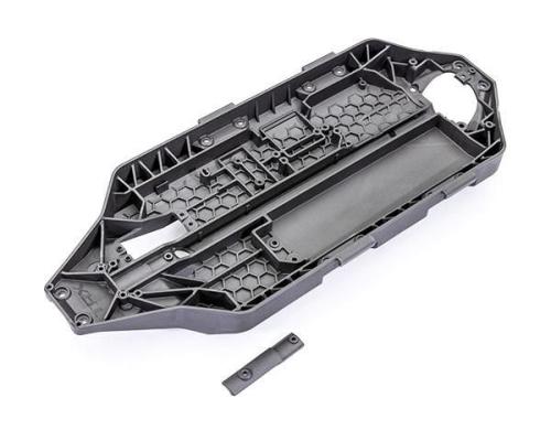 Traxxas TRX10122 CHASSIS/ADAPTER, MIDDEN AANDRIJFASKAP