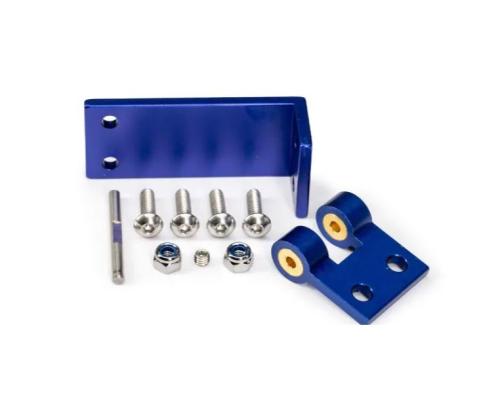 Traxxas TRX10639 Rudder mount, aluminum/ hinge pin