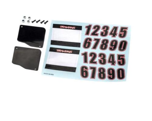 Traxxas TRX10813 Number Plates (L&R)