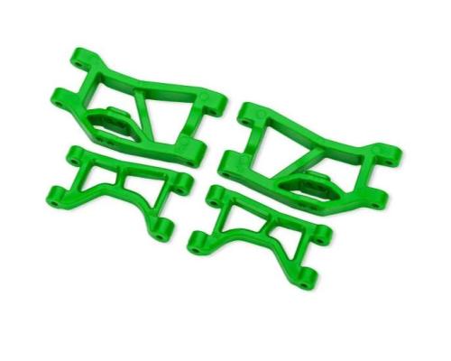 Traxxas TRX10830-GRN Green Rear Upper & Lower Suspension Arms (L&R)