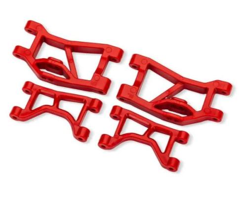 Traxxas TRX10830-RED Red Rear Upper & Lower Suspension Arms (L&R)