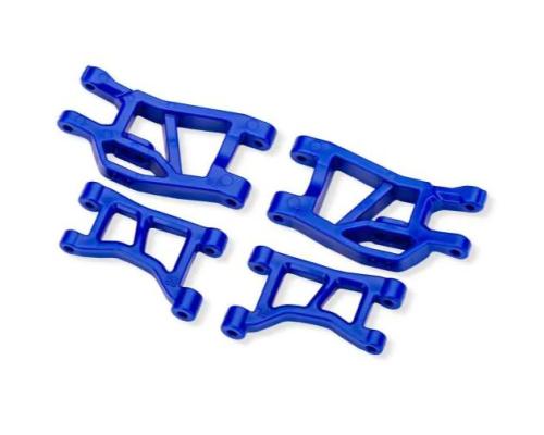 Traxxas TRX10831-BLUE Blue Front Upper & Lower Suspension Arms (L&R)
