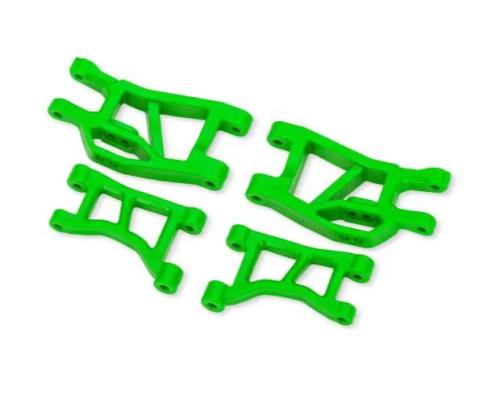 Traxxas TRX10831-GRN Green Front Upper & Lower Suspension Arms (L&R)