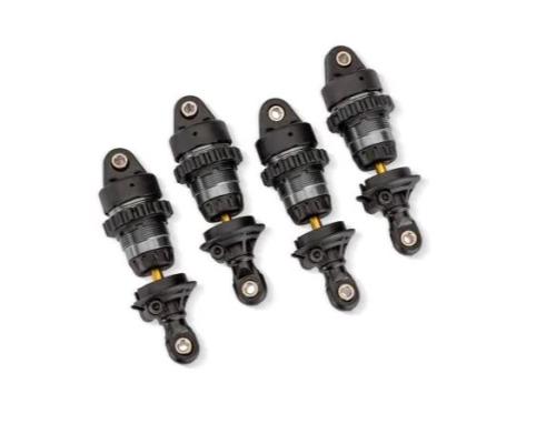 Traxxas TRX10865-GRAY Gray Aluminum Mini GTR Short Shocks (4)