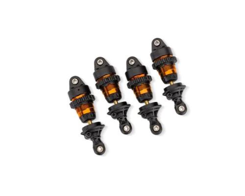 Traxxas TRX10865-ORNG Orange Aluminum Mini GTR Short Shocks (4)
