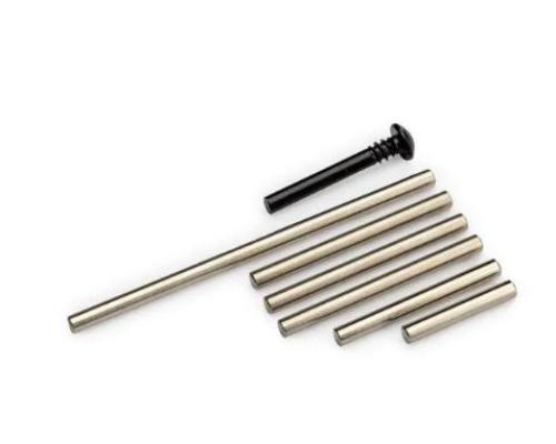 Traxxas TRX10941 Suspension pin set, rear (left or right) (hardened steel)