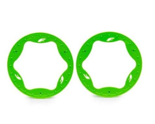 Traxxas TRX10948-GRN  TRX10948-GRN  Beadlock rings, rear, green (4.3\") (2)