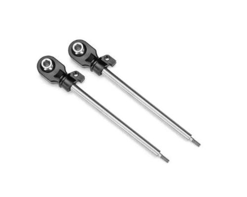 Traxxas TRX10964 Shock shafts, GT-Maxx, 110mm (assembled with rod ends & hollow balls) (steel, chrome finish) (2)