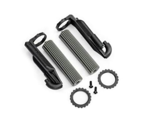 Traxxas TRX10967-GRAY Reservoirs, shocks, rear/ 3x8mm BCS (2)