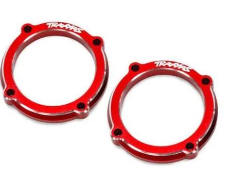 Traxxas TRX10969-RED Retainer, LED light pod (red-anodized 6061-T6 aluminum) (2)