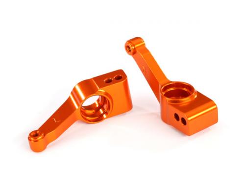 Traxxas TRX1952T Dragers, fusee (oranje geanodiseerd 6061-T6 aluminium) (achter) (2)