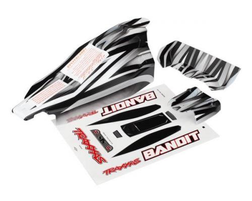 Traxxas TRX2420 Body, Bandit , ProGraphix (front and rear) (