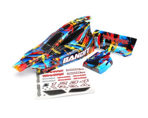 Traxxas TRX2448 Body, Bandit, Rock n Roll (geverfd, emblemen aangebracht)