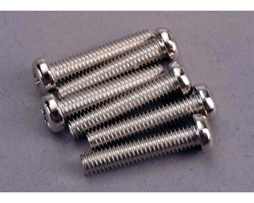 Traxxas TRX2570 Screws, 4x20mm roundhead machine (6)