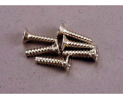 Screws, 3x12mm countersunk self-tapping (6) 2648