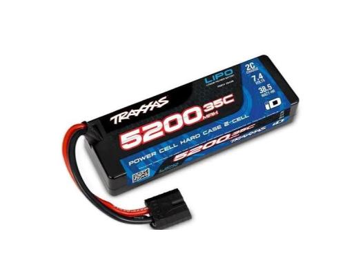 Traxxas TRX2844R Power Cell LiPo 5200mAh 7.4v 2S 35C Hardcase
