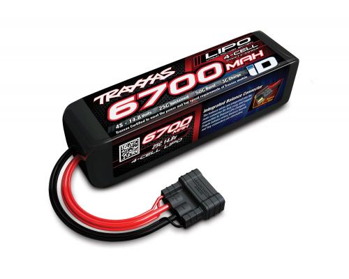 Traxxas TRX2890X 6700mAh 14.8V 4-cell 25C LiPo batterij TRX2890X