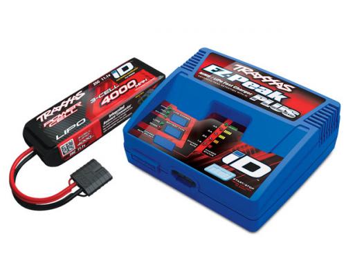 Traxxas TRX2994 Compleet pakket voor batterij / oplader (inclusief 2970 iD-lader (1), 2849X 4000mAh 11.1v 3-Cell 25C LiP