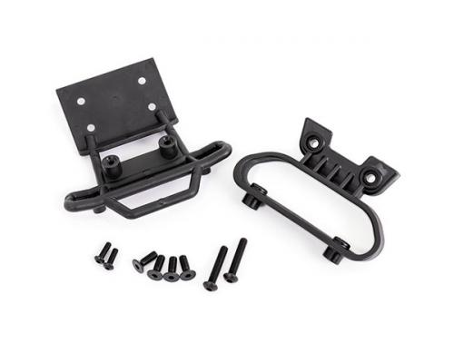 Traxxas TRX3630 Bumper, voor/ bumperbevestiging/ 4x12 CCS (4)/ 4x22 BCS (2)/ 3x10 BCS (2) (past op 2WD Bigfoot nr. 1) (v