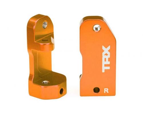 Traxxas TRX3632T Caster blokken 30 graden, oranje-geanodiseerd