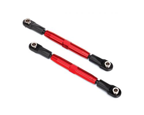 Traxxas TRX3644R Camber links, achter (TUBES rood geanodiseerd, 7075-T6 aluminium, sterker dan titanium) (73 mm) (2) / s