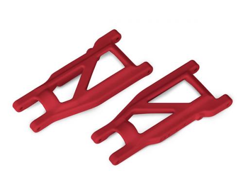 Traxxas TRX3655L Ophangarmen, rood, voor / achter (links en rechts) (2) (materiaal voor zware belasting, koud weer)