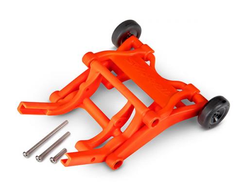 Traxxas TRX3678T Wheelie bar, gemonteerd (oranje) (past op Slash, Stampede, Rustler, Bandit serie