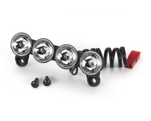 Traxxas TRX3690 LED-lichtbalk, voorzijde (gemonteerd)/ 3x8 BCS (2)/ 2.5x8 BCS (2) (voorbumper 5835X vereist voor 2WD Sla