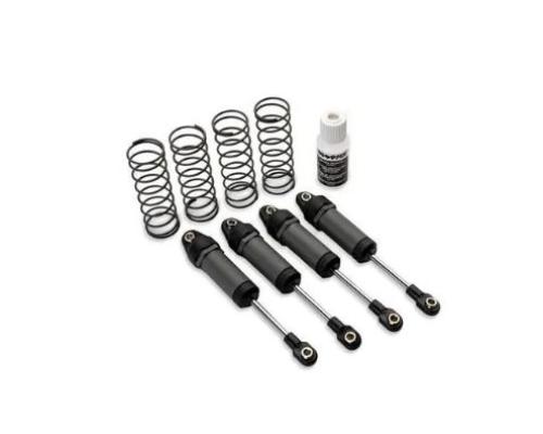 Traxxas TRX3760-GRAY Long Gray Ultra Shocks with Springs (4)