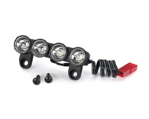 Traxxas TRX3791 LED-lichtbalk, voorzijde (gemonteerd)/ 3x8 BCS (2)/ 2.5x8 BCS (2) (vereist 3735 voorbumper voor 2WD Rust