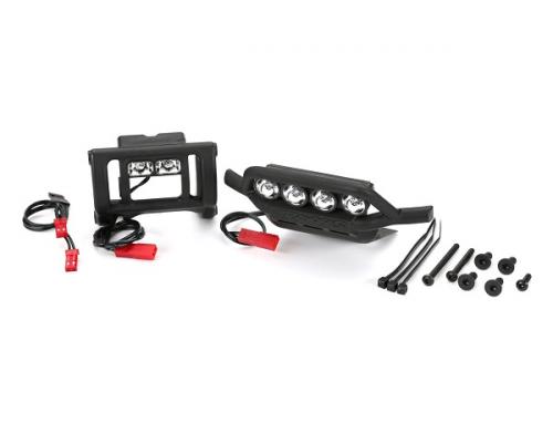 Traxxas TRX3794 LED-verlichtingsset, compleet (inclusief voor- en achterbumpers met LED-lichtbalk, LED-harnas achter, &