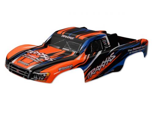 Traxxas TRX5850X Body, Slash, oranje (geverfd, decals aangebracht)