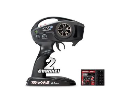Traxxas TRX6509A TQi 2-kanaals 2,4 GHz zender met TSM-ontvanger