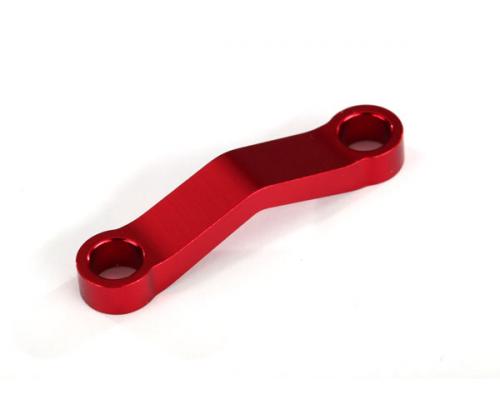 Traxxas TRX6845R Drag link, machinaal bewerkt 6061-T6 aluminium (rood geanodiseerd)