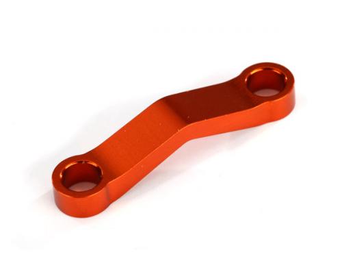 Traxxas TRX6845T Drag link, machinaal bewerkt 6061-T6 aluminium (oranje geanodiseerd)