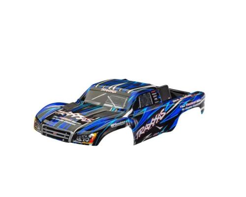 Traxxas TRX6946-BLUE Body Slash 4X4 Blue Clipless