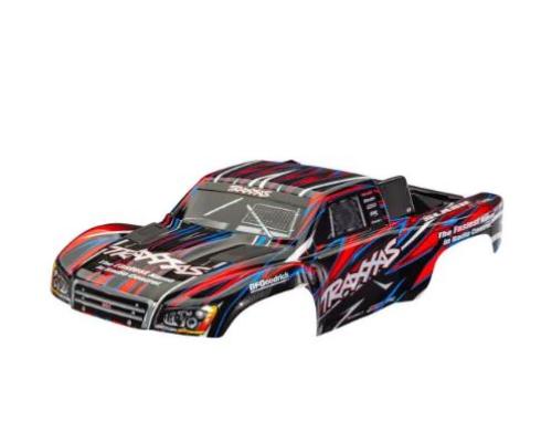 Traxxas TRX6946-RED Body Slash 4X4 Red Clipless