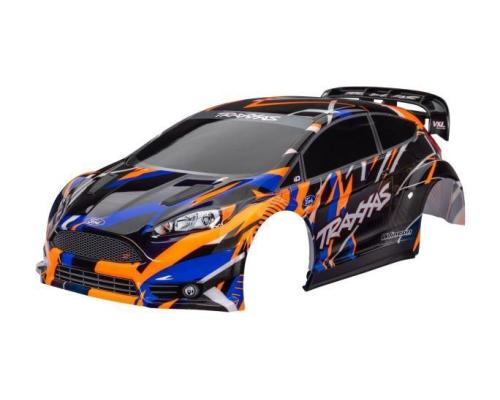 Traxxas TRX7427-ORNG Body, Ford Fiesta ST Rally VXL, oranje