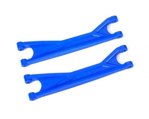 Traxxas TRX7892X Wide-X-Maxx bovenste draagarm blauw (2) l / r v / a