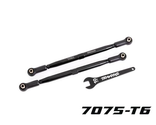 Traxxas TRX7897A Teenkoppelingen, voorkant (TUBES zwart geanodiseerd, 7075-T6 aluminium, sterker dan titanium) (2) (voor