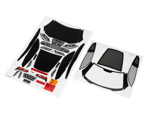 Traxxas TRX8387 Stickerset Chevrolet Corvette Z06