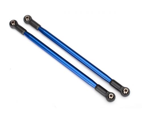 Traxxas TRX8542A Ophangkoppeling, achter (boven) (aluminium, blauw geanodiseerd) (10x206mm, hart op hart) (2) (samengest