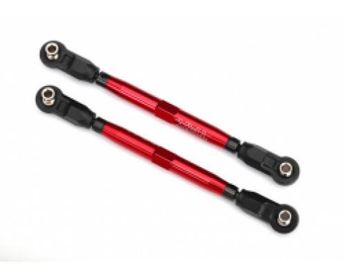 Traxxas TRX8547R Teenlinks, voor, UDR (TUBES rood geanodiseerd, 7075-T6 aluminium, sterker dan titanium) (102mm) (2) (ge