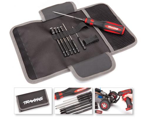 Traxxas TRX8712 7-delige metrische zeskant- en moer driver Essentials-set