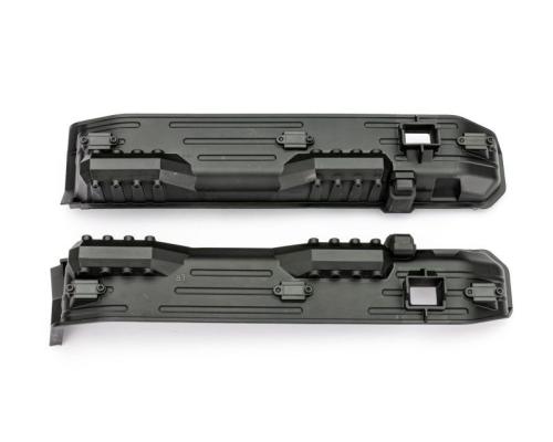 Traxxas TRX8828X Spatborden, binnen (smal), achter (2) / lichtkappen voor rock (6) / 2.5x6 CS (8)