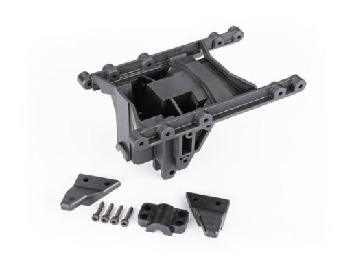 Traxxas TRX8833 Ophangbevestiging, tussen, TRX-6 (1)/ lagerkap (1)/ ophangbevestigingen (links & rechts)/ 2.5x12 CS (4)