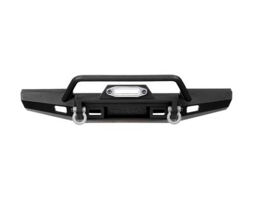 Traxxas TRX8865 Bumper, voorkant, lier, smal (inclusief bumpersteun, D-ringen, kabelgeleider, hardware) (past op TRX-4 L