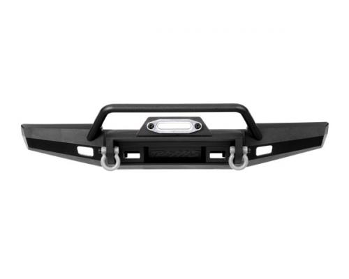 Traxxas TRX8867 Bumper, voorkant, lier, medium (inclusief bumperbevestiging, D-ringen, kabelgeleider, hardware) (past op