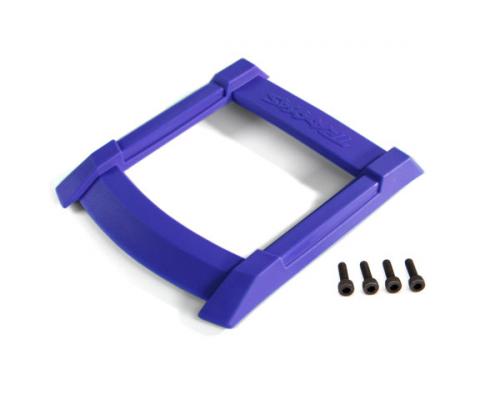 Traxxas TRX8917X Beschermplaat, dak (carrosserie) (blauw) / 3x12mm CS (4)